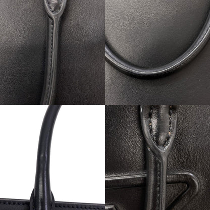 PRADA logo Handbag Calf Ladies [Used]