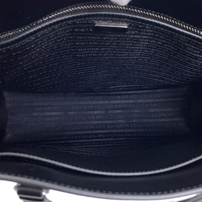 PRADA logo Handbag Calf Ladies [Used]