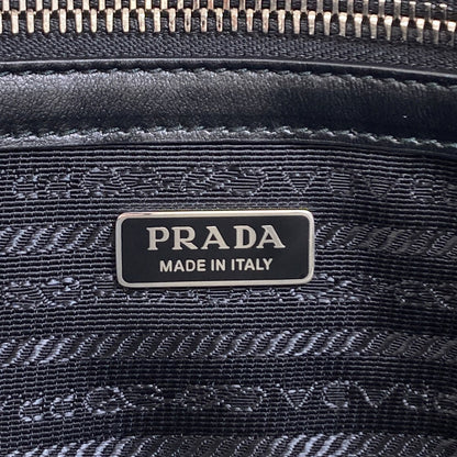 PRADA logo Handbag Calf Ladies [Used]