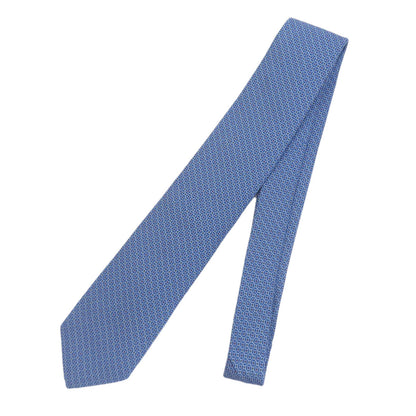 HERMES Overall handle tie Silk mens [Used]