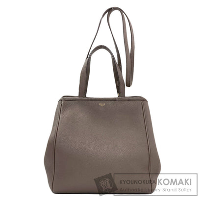 CELINE Small Fold Cabas 2WAY Tote Bag Calf Ladies [Used]