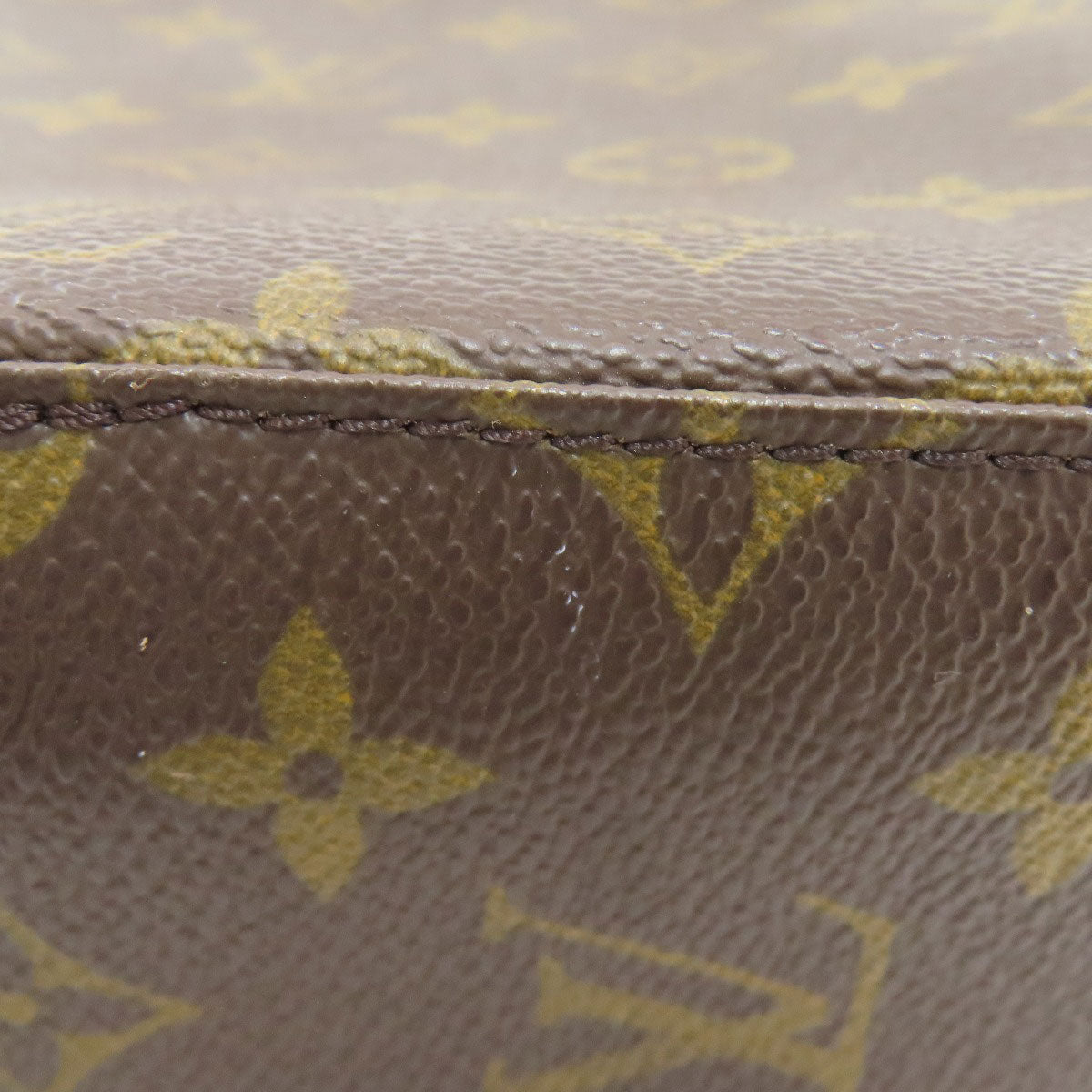 LOUIS VUITTON M47500 Spontini Handbag Monogram canvas Ladies [Used]