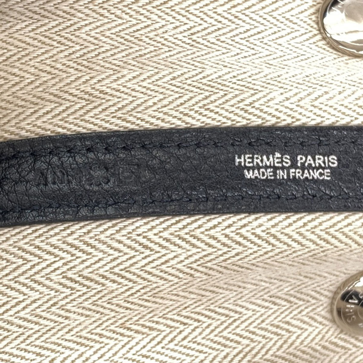 HERMES Garden Party TPM SilverHardware Handbag Negonda Ladies [Used]