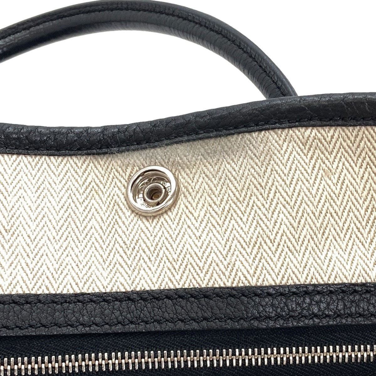 HERMES Garden Party TPM SilverHardware Handbag Negonda Ladies [Used]