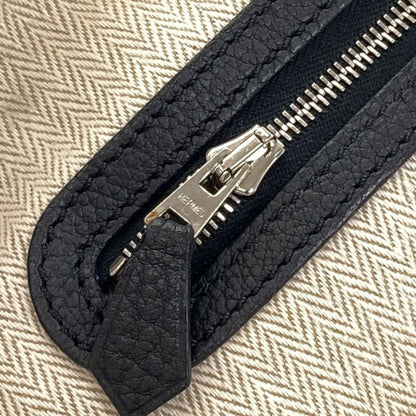 HERMES Garden Party TPM SilverHardware Handbag Negonda Ladies [Used]