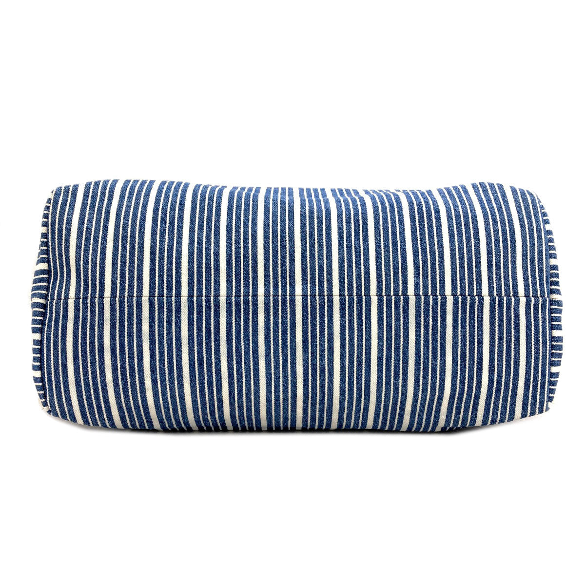 MIUMIU Stripe Tote Bag Denim Ladies [Used]
