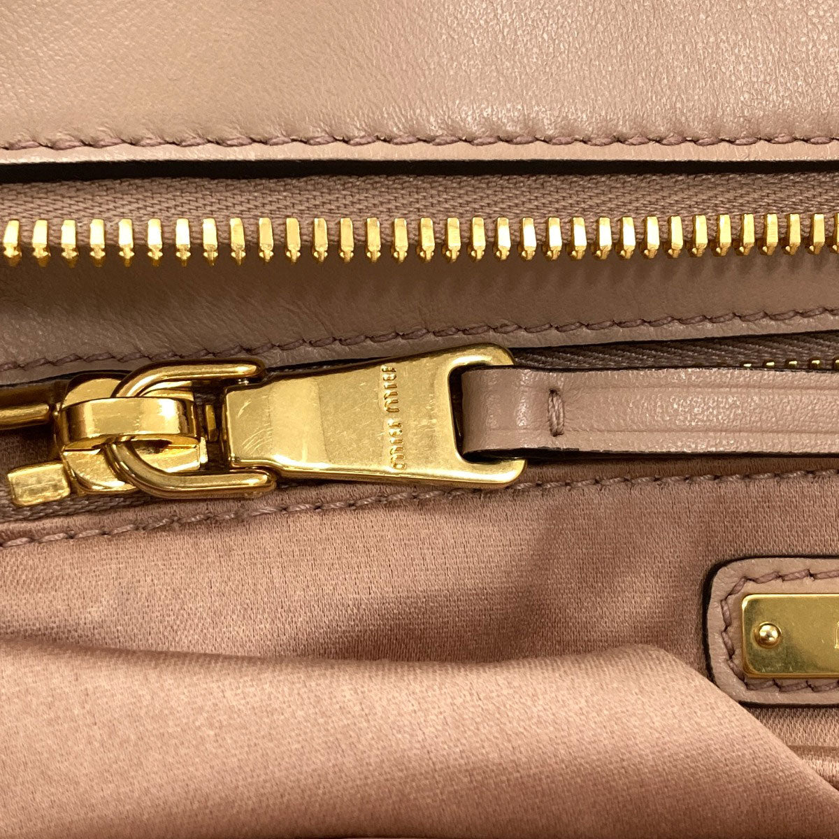 MIUMIU 2WAY Tote Bag Calf Ladies [Used]