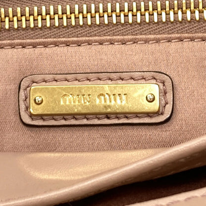 MIUMIU 2WAY Tote Bag Calf Ladies [Used]