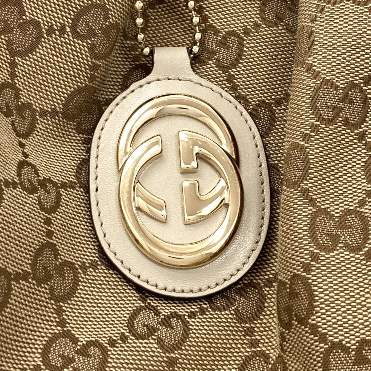 GUCCI 247902 Sukey GG 2WAY Tote Bag Canvas Ladies [Used]