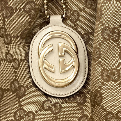 GUCCI 247902 Sukey GG 2WAY Tote Bag Canvas Ladies [Used]