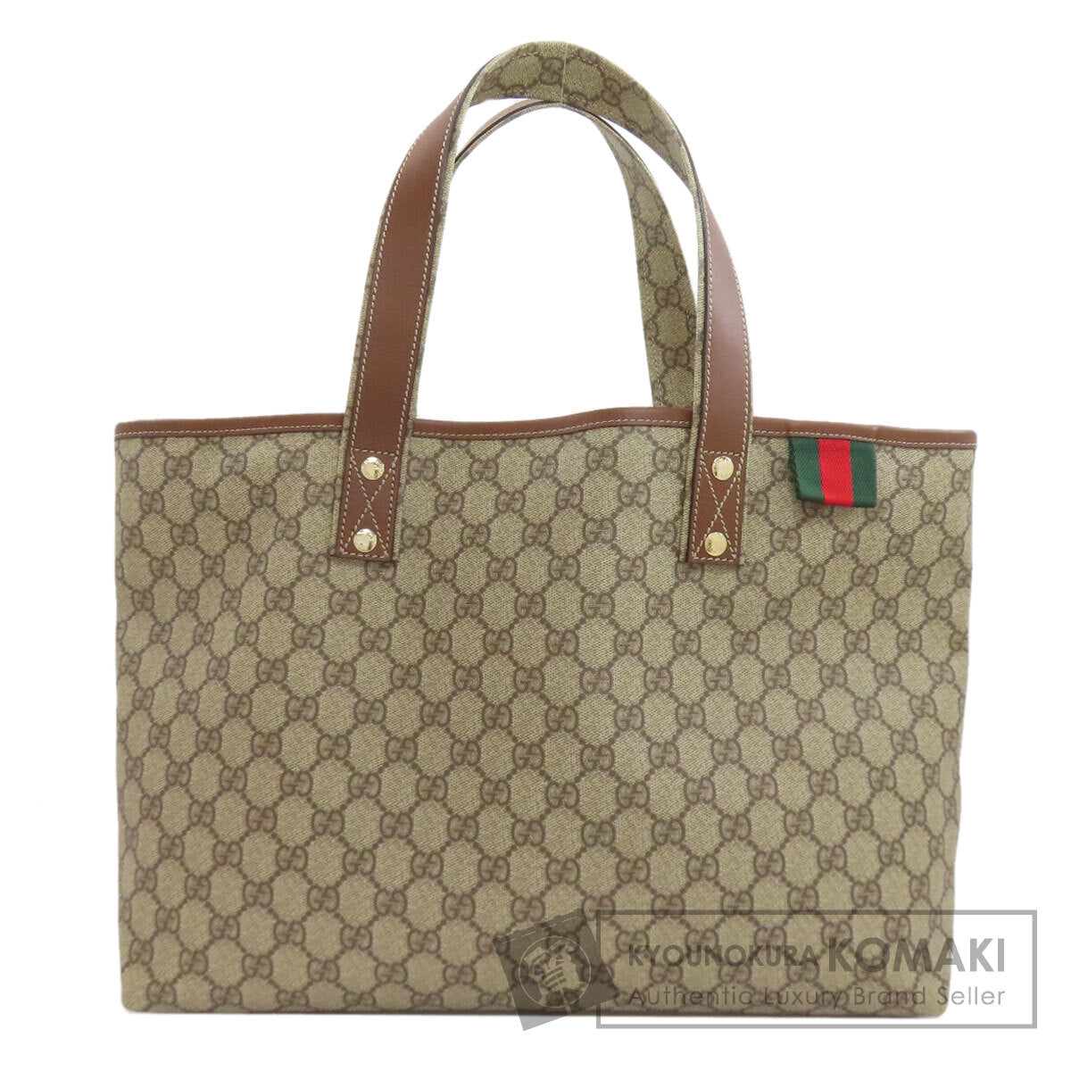 GUCCI 211134 GG Supreme Tote Bag PVC Ladies [Used]