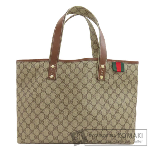GUCCI 211134 GG Supreme Tote Bag PVC Ladies [Used]