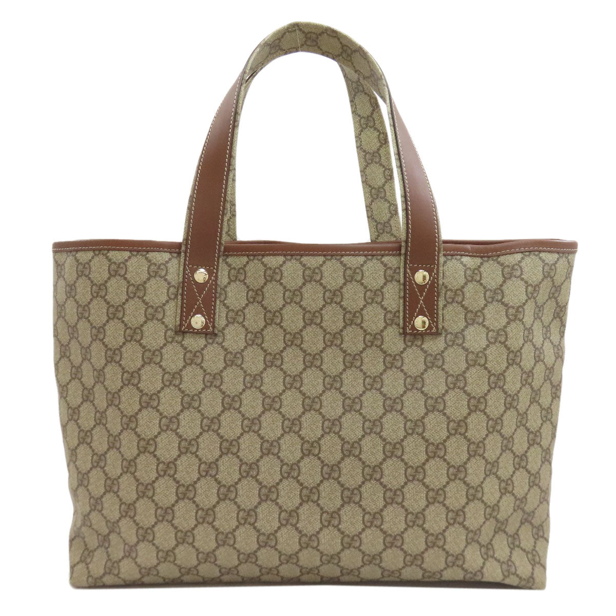 GUCCI 211134 GG Supreme Tote Bag PVC Ladies [Used]