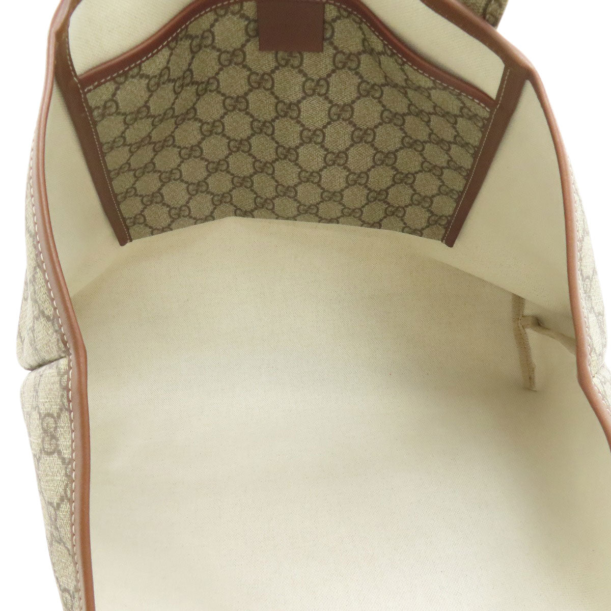GUCCI 211134 GG Supreme Tote Bag PVC Ladies [Used]
