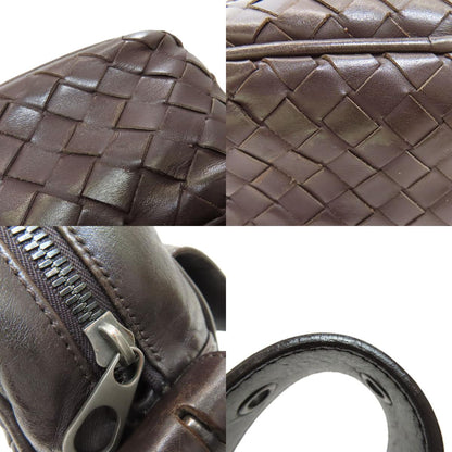 BOTTEGA VENETA Intrecciato Shoulder Bag Leather Ladies [Used]