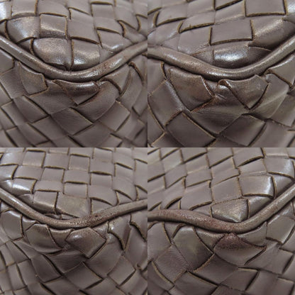 BOTTEGA VENETA Intrecciato Shoulder Bag Leather Ladies [Used]