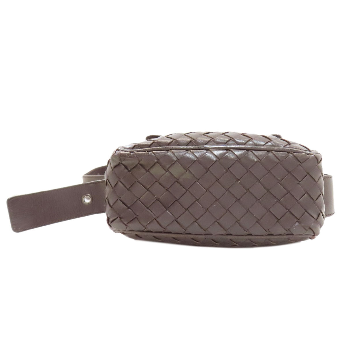 BOTTEGA VENETA Intrecciato Shoulder Bag Leather Ladies [Used]