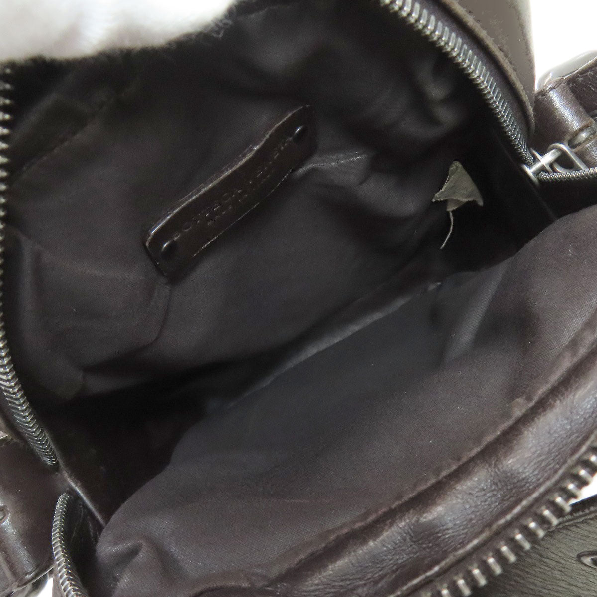 BOTTEGA VENETA Intrecciato Shoulder Bag Leather Ladies [Used]