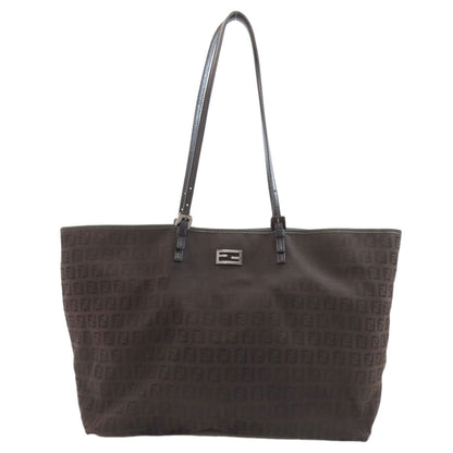 FENDI Zucchinopattern Tote Bag Canvas Ladies [Used]