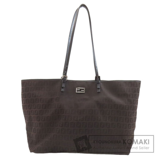 FENDI Zucchinopattern Tote Bag Canvas Ladies [Used]