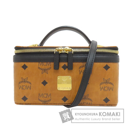 MCM logo Handbag PVC Ladies [Used]