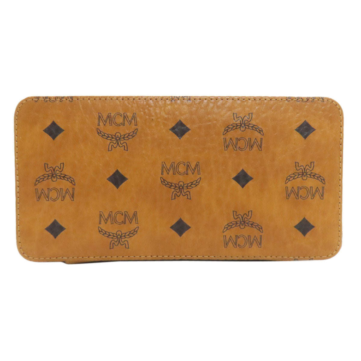 MCM logo Handbag PVC Ladies [Used]
