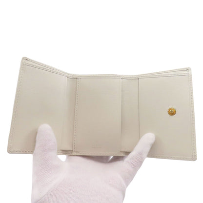 GUCCI 644462 Horsebit GG Bifold Wallet with Coin Pocket PVC LeatherLadies [Used]