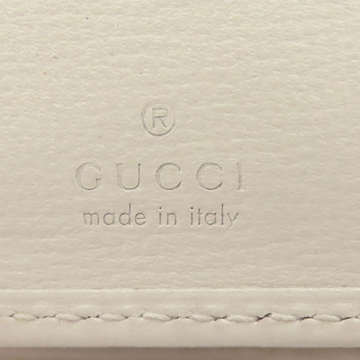 GUCCI 644462 Horsebit GG Bifold Wallet with Coin Pocket PVC LeatherLadies [Used]