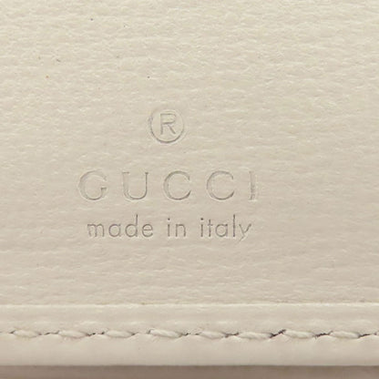 GUCCI 644462 Horsebit GG Bifold Wallet with Coin Pocket PVC LeatherLadies [Used]
