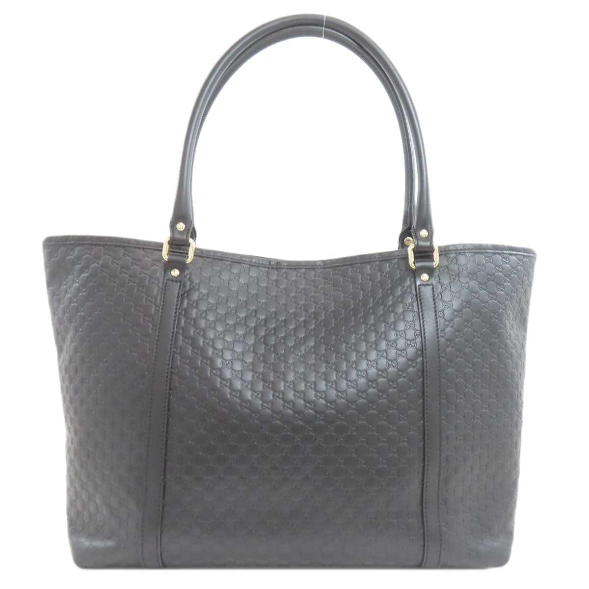 GUCCI 449647 Outlet GG Signature Micro Shima Tote Bag Calf Ladies [Used]