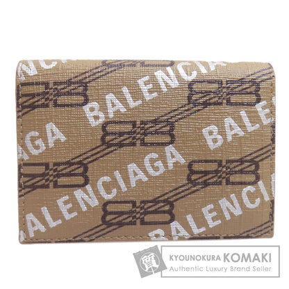 BALENCIAGA 594312 Tri-fold Wallet Mini Wallet Bifold Wallet with Coin Pocket Leather Ladies [Used]