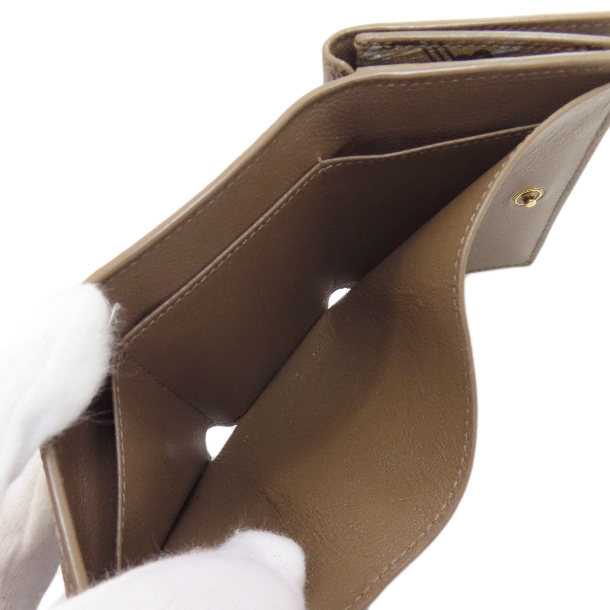 BALENCIAGA 594312 Tri-fold Wallet Mini Wallet Bifold Wallet with Coin Pocket Leather Ladies [Used]