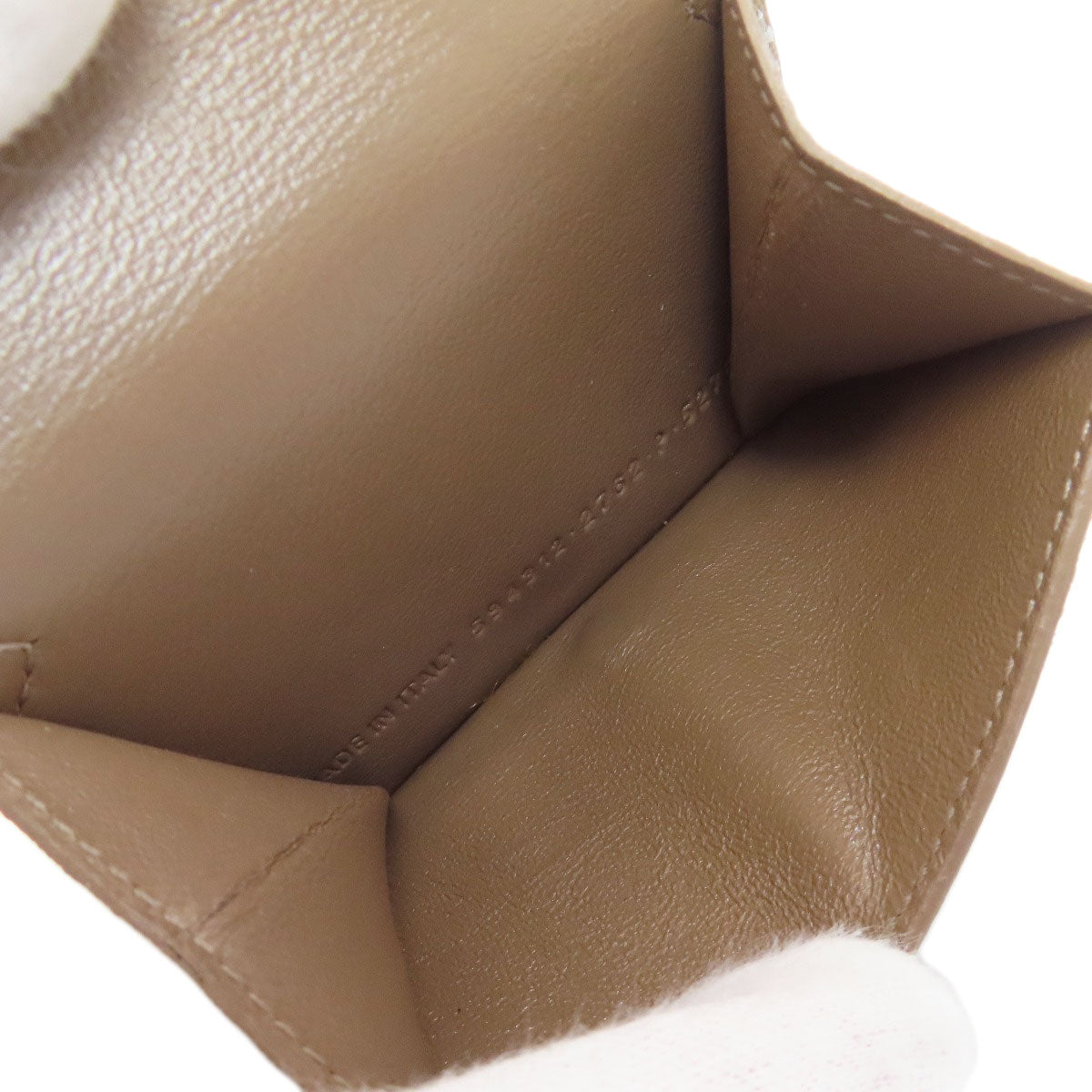 BALENCIAGA 594312 Tri-fold Wallet Mini Wallet Bifold Wallet with Coin Pocket Leather Ladies [Used]