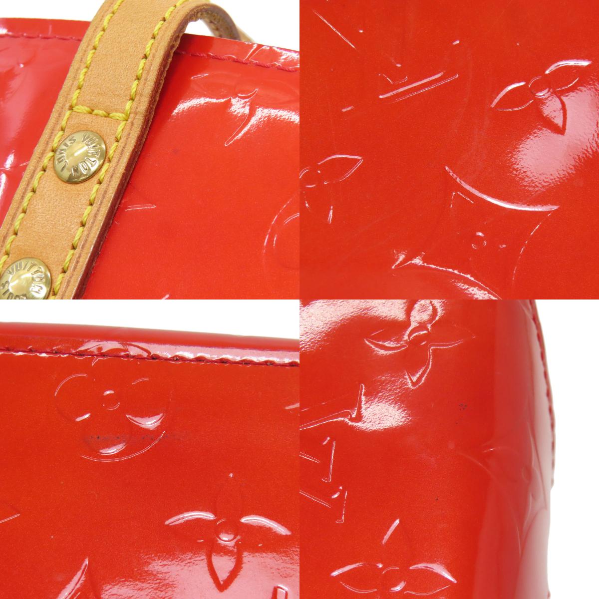 LOUIS VUITTON M91088 Lead PM Handbag Vernis Ladies [Used]