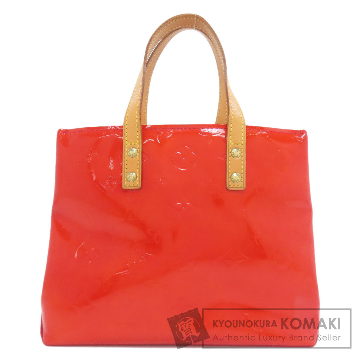 LOUIS VUITTON M91088 Lead PM Handbag Vernis Ladies [Used]