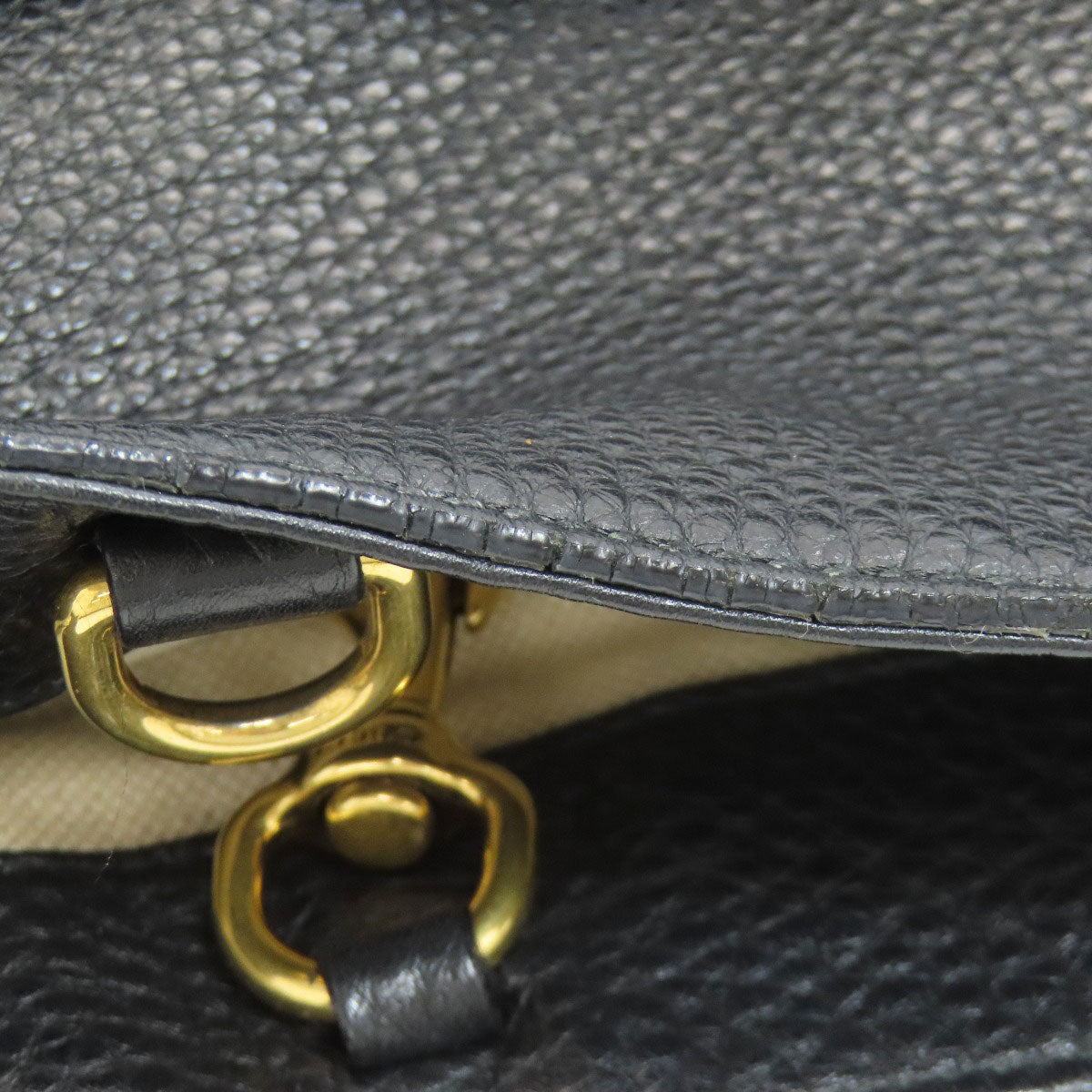 GUCCI 309531 Interlocking G Tote Bag Leather Ladies [Used]