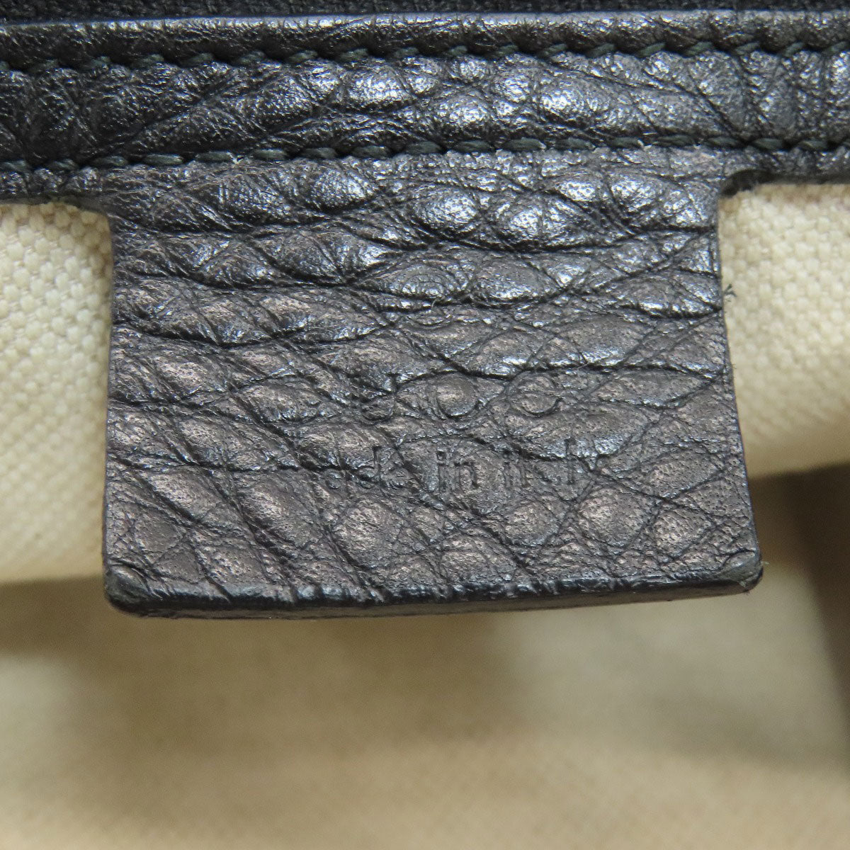 GUCCI 309531 Interlocking G Tote Bag Leather Ladies [Used]