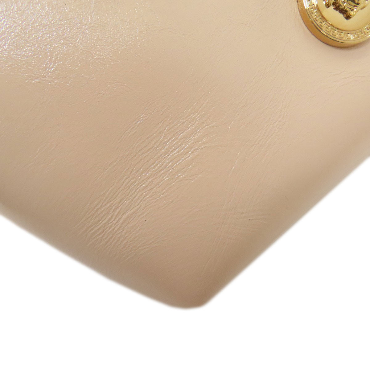 VERSACE logo Handbag Calf Ladies [Used]