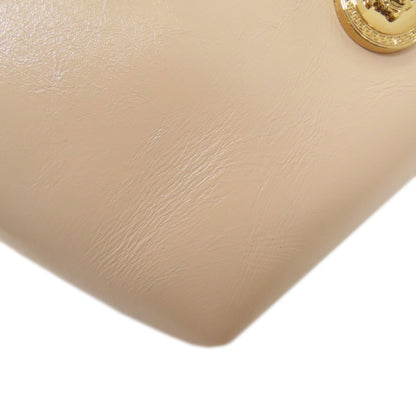 VERSACE logo Handbag Calf Ladies [Used]