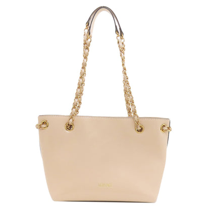 VERSACE logo Handbag Calf Ladies [Used]