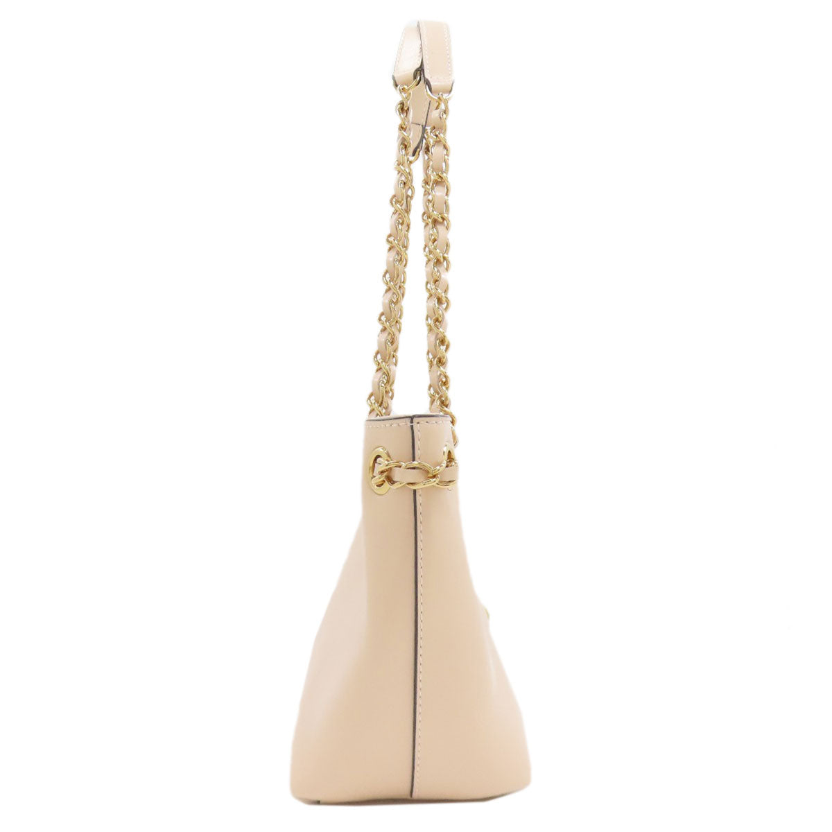 VERSACE logo Handbag Calf Ladies [Used]