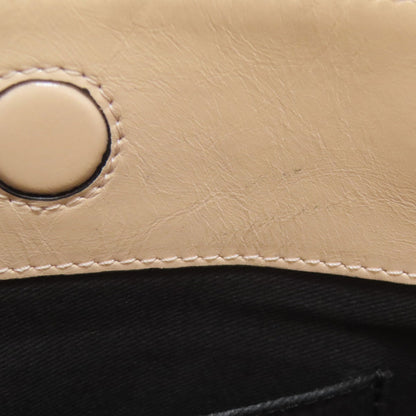 VERSACE logo Handbag Calf Ladies [Used]