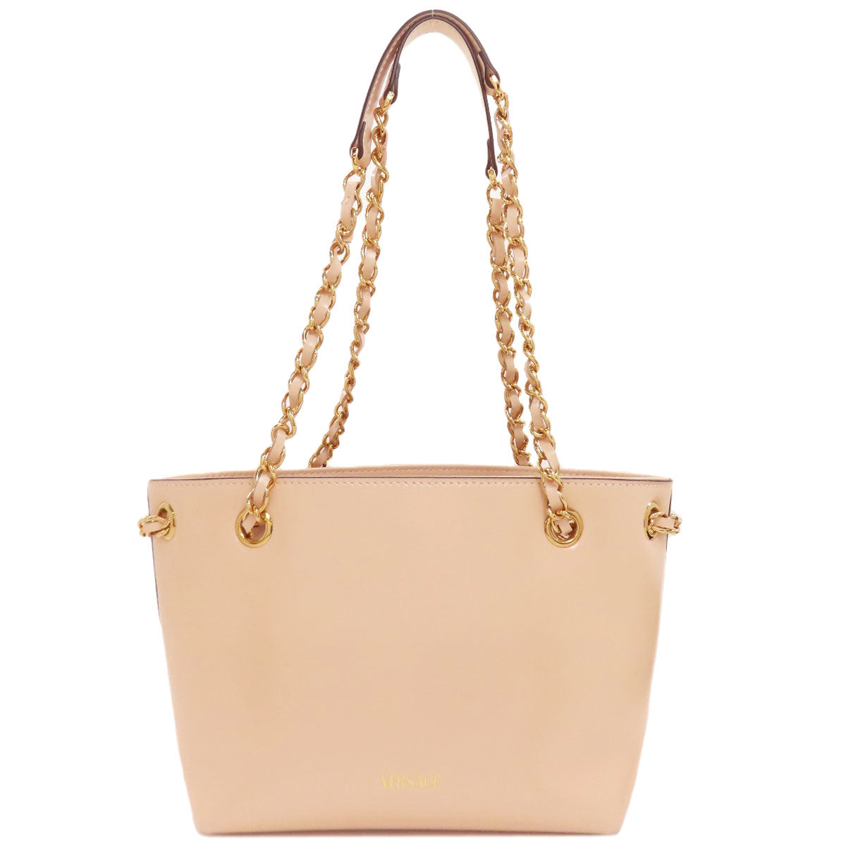 VERSACE Medusa ChainShoulder Shoulder Bag Leather Ladies [Used]