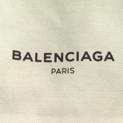 BALENCIAGA 339933 NAVY CABAS Handbag Canvas Ladies [Used]