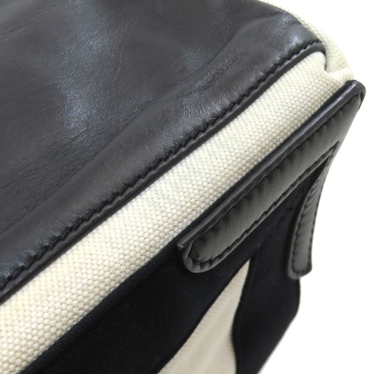 BALENCIAGA 339933 NAVY CABAS Handbag Canvas Ladies [Used]