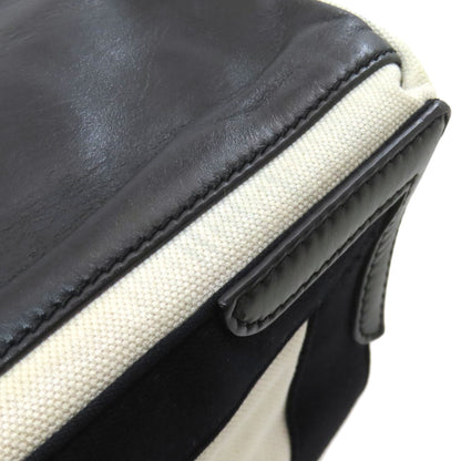 BALENCIAGA 339933 NAVY CABAS Handbag Canvas Ladies [Used]