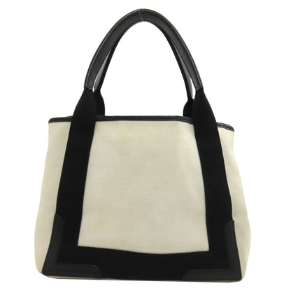 BALENCIAGA 339933 NAVY CABAS Handbag Canvas Ladies [Used]