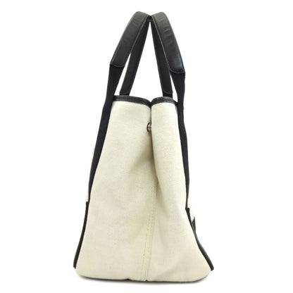 BALENCIAGA 339933 NAVY CABAS Handbag Canvas Ladies [Used]