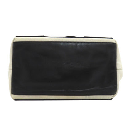 BALENCIAGA 339933 NAVY CABAS Handbag Canvas Ladies [Used]