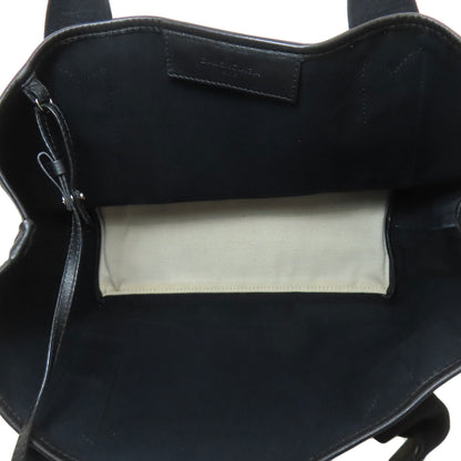 BALENCIAGA 339933 NAVY CABAS Handbag Canvas Ladies [Used]